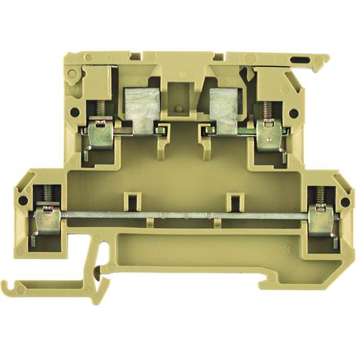 Weidmüller 9503310000 Sicherungsreihenklemme Schrauben Beige, Gelb 50 St.