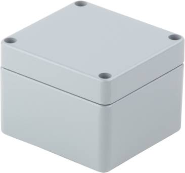 WEIDMÜLLER KLIPPON K1 RAL7001 Universal-Gehäuse 70 x 70 x 45 Aluminium pulverbeschichtet Silber