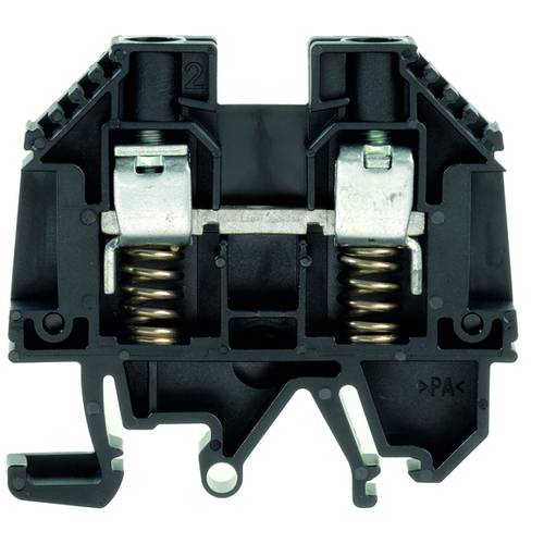 Weidmüller 9537410000 Reihenklemme Schrauben Schwarz 50 St.