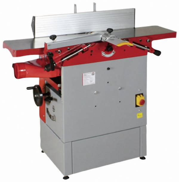 Holzmann Maschinen HOB260NL_230V Abricht- und Dickenhobelmaschine mit Absaugung  1500/2100 W 24.8 cm