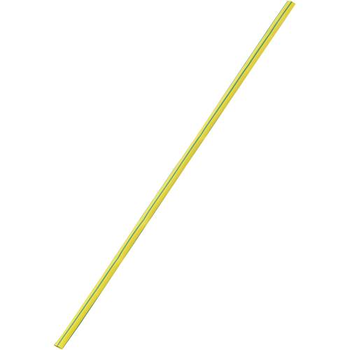 TRU COMPONENTS 1567324 Schrumpfschlauch ohne Kleber Gelb, Grün 3 mm 1 mm Schrumpfrate:3:1 Meterware