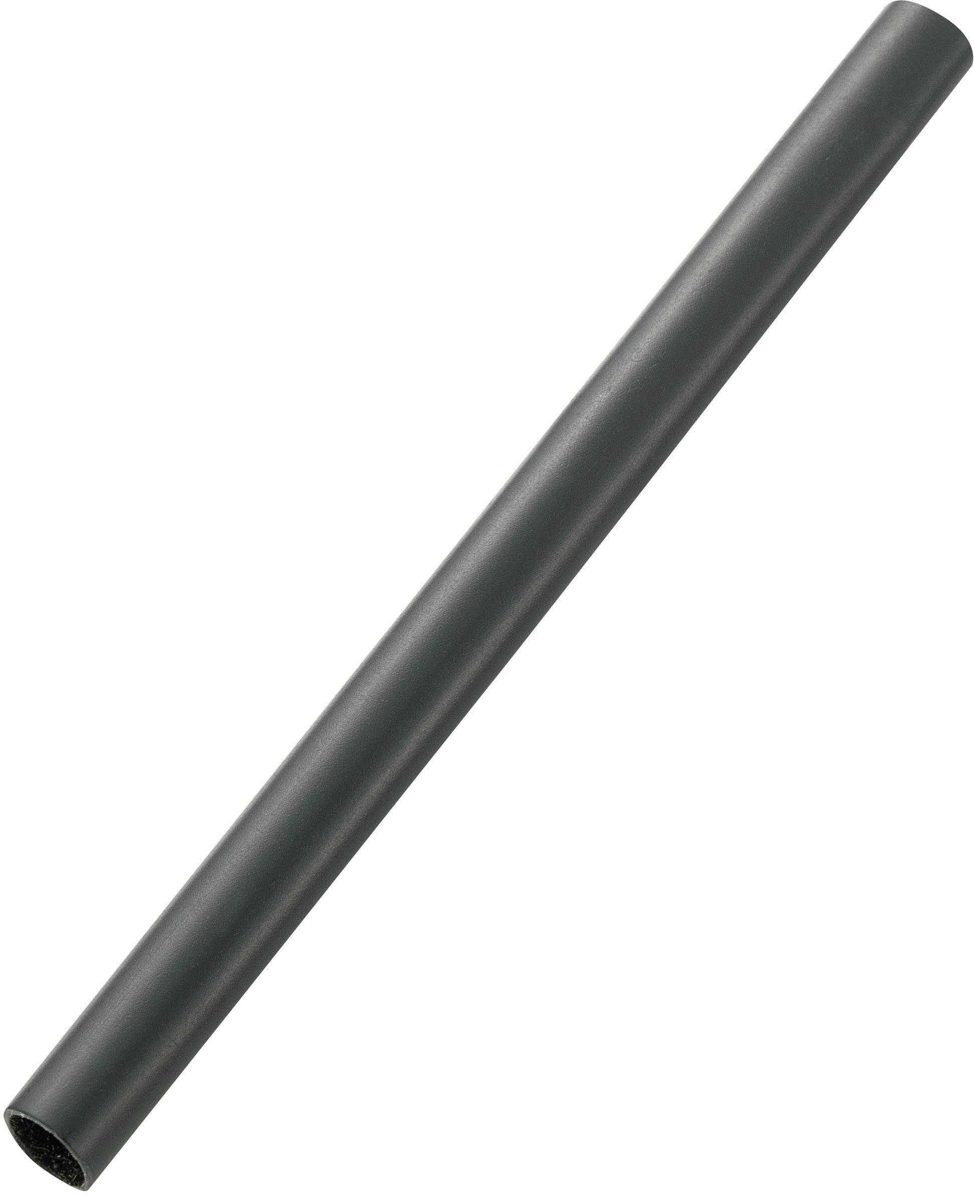 Schrumpfschlauch mit Kleber 1m ; 6:1 33,0-5,5mm ; Schwarz