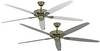 CasaFan CLASSIC ROYAL 180 MA Deckenventilator 61 W (Ø x H) 180 cm x 275 mm Messing-antik Winterbetrieb, Wendbare Flügel