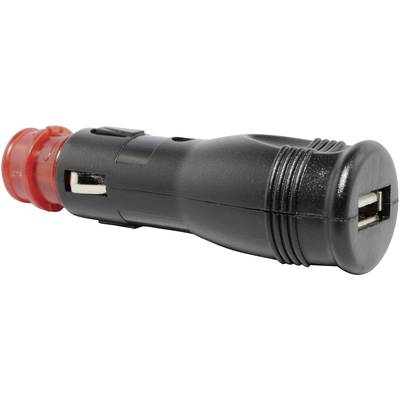 BAAS Universal-Steckeradapter USB3 Belastbarkeit Strom max.=1 A Passend für (Details) Zigarettenanzünder, Norm-Steckdose