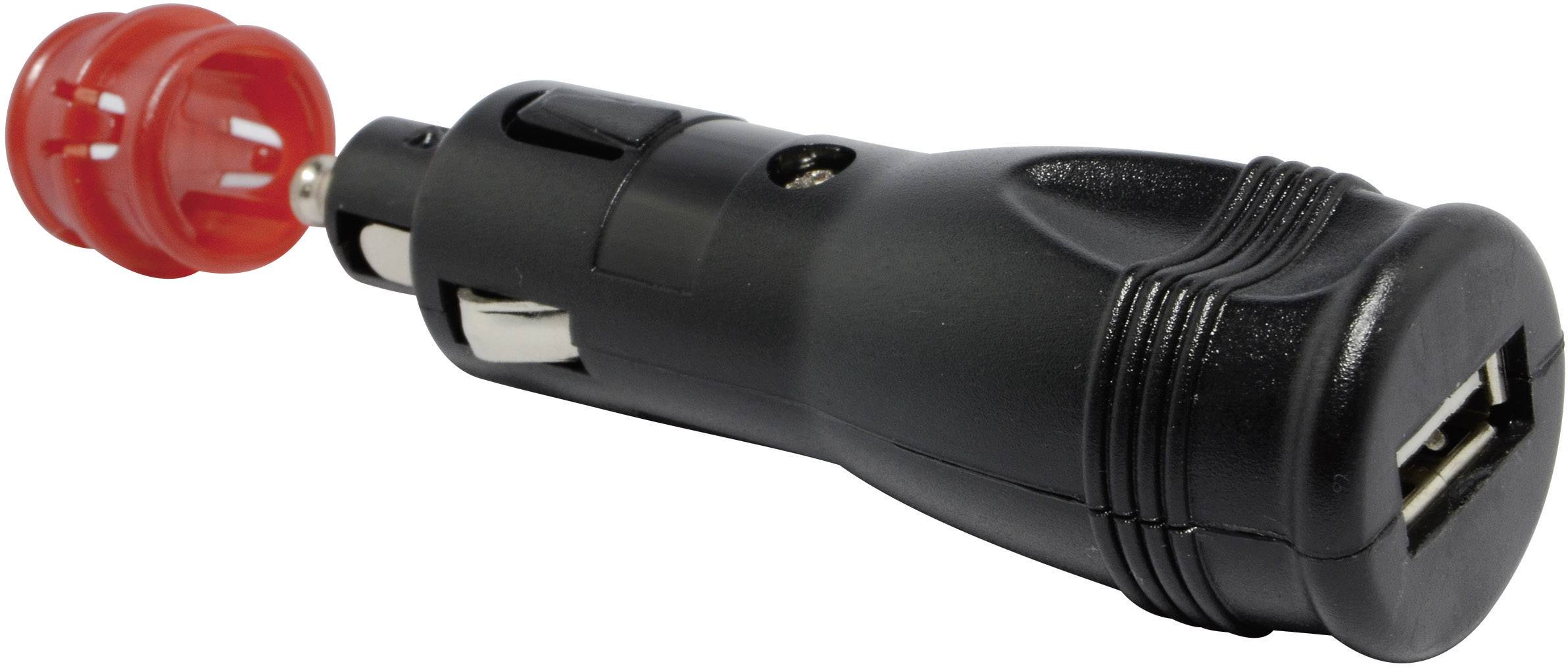 BAAS Universal-Steckeradapter USB3 Belastbarkeit Strom max.=1 A Passend für (Details) Zigarettenanzünder, Norm-Steckdose-1