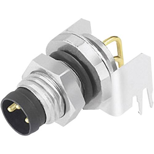 Thumbnail - binder 09 3419 82 03 Sensor-/Aktor-Einbausteckverbinder M8 Stecker, gewinkelt Polzahl Sensoren: 3 1 St.
