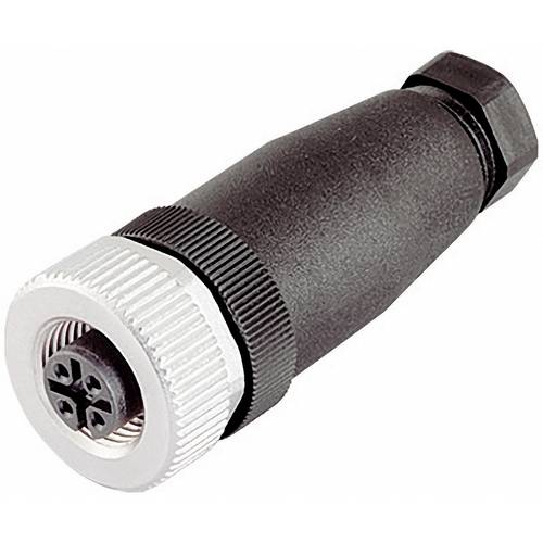 Thumbnail - binder 99 0492 12 12 Sensor-/Aktor-Steckverbinder, unkonfektioniert M12 Buchse, gerade Polzahl Sensoren: 12 1 St.