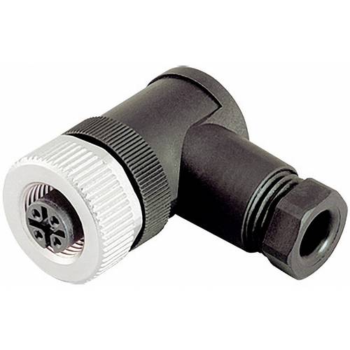 binder 99 0492 52 12 Sensor-/Aktor-Steckverbinder, unkonfektioniert M12 Buchse, gewinkelt Polzahl Sensoren: 12 1 St.