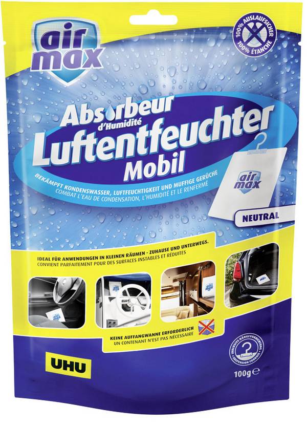 UHU 47140 airmax Luftentfeuchter 100 g