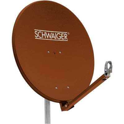 Schwaiger SPI710.2 SAT Antenne 75 cm Reflektormaterial: Aluminium Ziegel-Rot