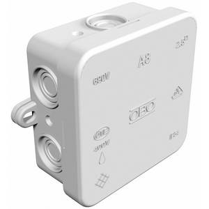 Obo Bettermann G Abzweigkasten L X B X H 75 X 75 X 36 2 Mm Lichtgrau Ral 7035 Ip55 1 St Kaufen