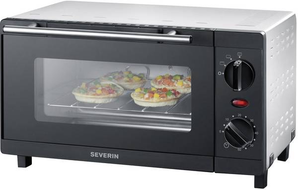 Severin TO 2052 Minibackofen  Timerfunktion 9 l