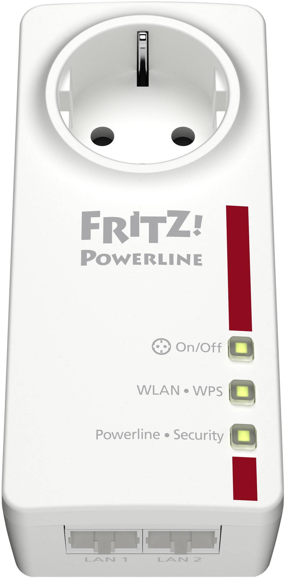 Powerline WLAN adapter 500 Mbit/s AVM FRITZ! Powerline 546E mit