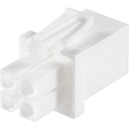TE Connectivity Stiftgehäuse-Kabel Universal-MATE-N-LOK Polzahl Gesamt 4 Rastermaß: 4.14 mm 172167-1 1 St.