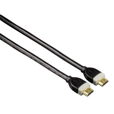 Hama HDMI Anschlusskabel HDMI-A Stecker, HDMI-A Stecker 1.80 m Schwarz 00039665 Audio Return Channel, vergoldete Steckko