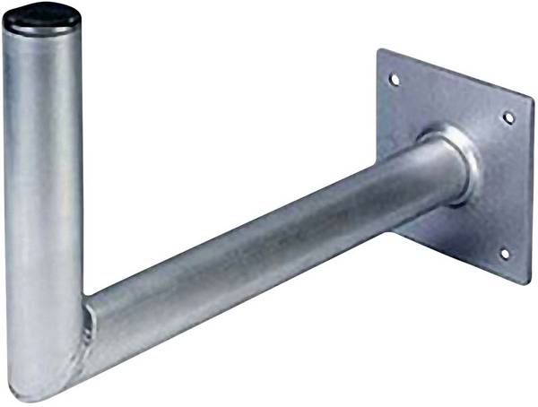 hama 00044183 SAT-Wandhalterung aus Aluminium, 45 cm Wandabstand