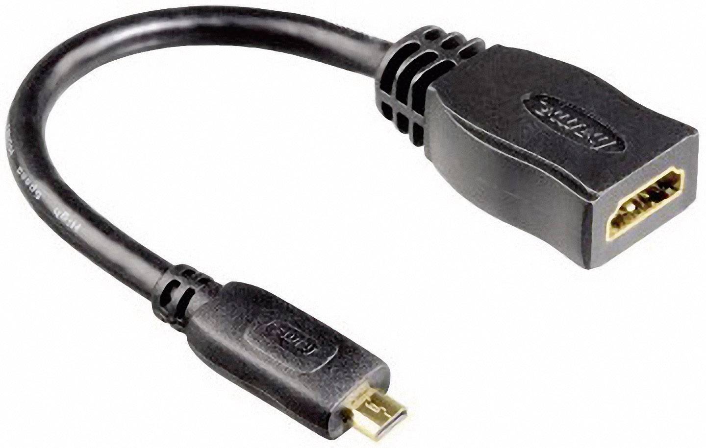 weiß HDMI-A-auf D Micro HDMI-Adapter HDMI-A Buchse auf HDMI-D Stecker micro 