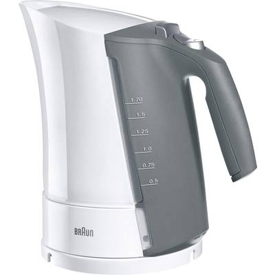 Braun WK500 Multiquick5 weiss Wasserkocher schnurlos Weiß