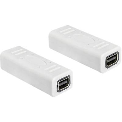 Delock 65450 DisplayPort Adapter [1x Mini-DisplayPort Buchse - 1x Mini-DisplayPort Buchse] Weiß  