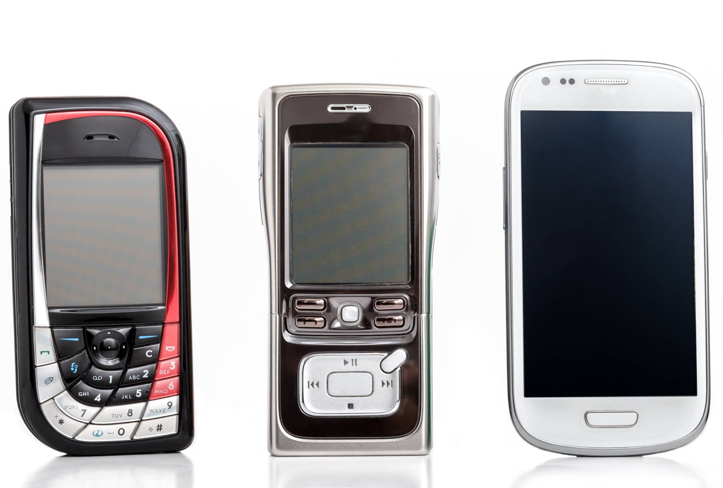 Typische 3G Mobiltelefone