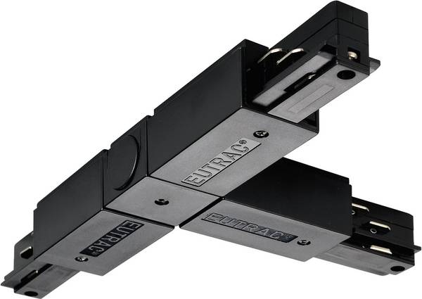 SLV T-Verbinder EUTRAC 3-Phasen SL rechts schwarz