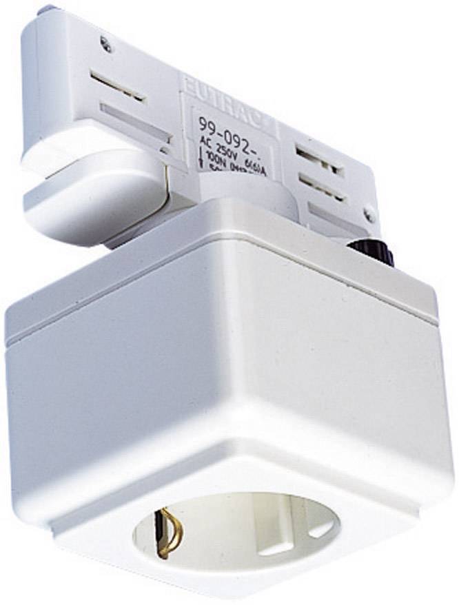Eutrac 3 Phasen Steckdosen Multi Adapter, Datenbus Option, weiß-0