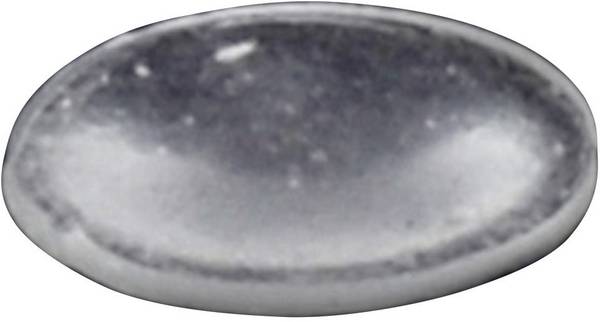 TOOLCRAFT PD2816C Gerätefuß selbstklebend, rund Transparent (Ø x H) 8 mm x 1.6 mm 1 St.