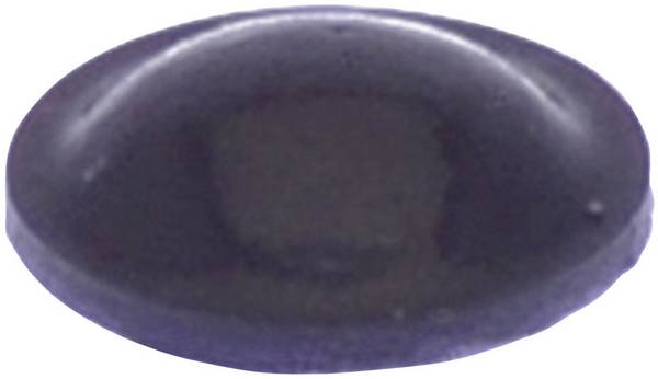 TOOLCRAFT PD2008SW Gerätefuß selbstklebend, rund Schwarz (Ø x H) 8 mm x 2.2 mm 1 St.
