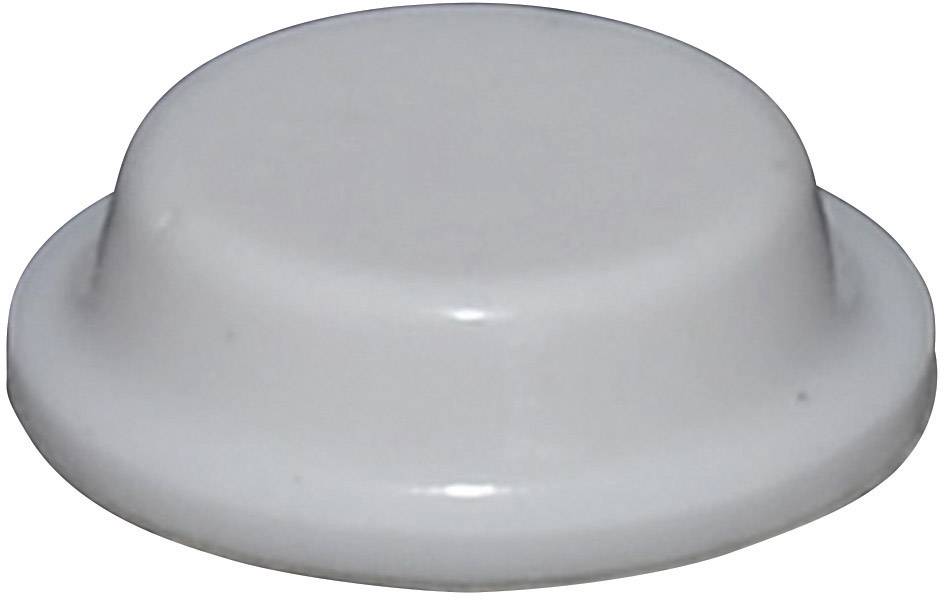 TOOLCRAFT PD2125W Gerätefuß selbstklebend, rund Weiß (Ø x H) 12.7 mm x 3.5 mm 1 St.