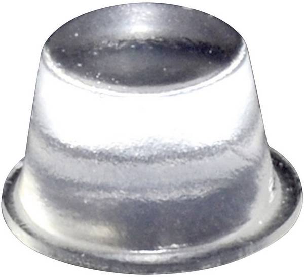 TOOLCRAFT PD2164C Gerätefuß selbstklebend, rund Transparent (Ø x H) 16.5 mm x 10.2 mm 1 St.