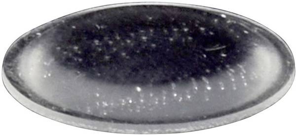 TOOLCRAFT PD2191C Gerätefuß selbstklebend, rund Transparent (Ø x H) 19 mm x 1.9 mm 1 St.