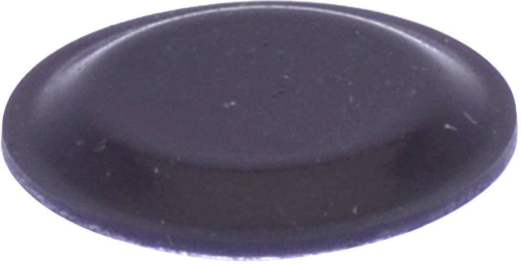 TOOLCRAFT PD2191SW Gerätefuß selbstklebend, rund Schwarz (Ø x H) 19 mm x 1.9 mm 1 St.