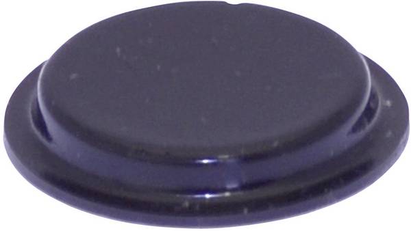 TOOLCRAFT PD2204SW Gerätefuß selbstklebend, rund Schwarz (Ø x H) 19.7 mm x 3 mm 1 St.