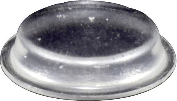 TOOLCRAFT PD2024C Gerätefuß selbstklebend, rund Transparent (Ø x H) 19 mm x 4 mm 1 St.