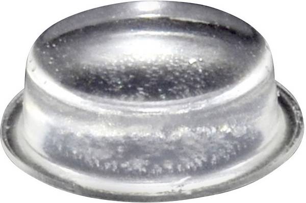 TOOLCRAFT PD2020C Gerätefuß selbstklebend, rund Transparent (Ø x H) 20 mm x 6.2 mm 1 St.