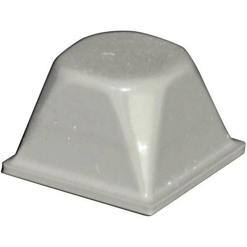 TOOLCRAFT PD3206G Gerätefuß selbstklebend, rund Grau (Ø x H) 20.5 mm x 13.2 mm 1 St.