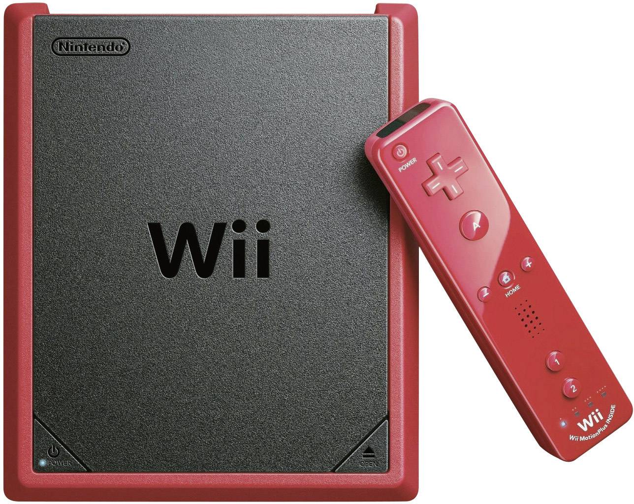 Wii mini console — red from