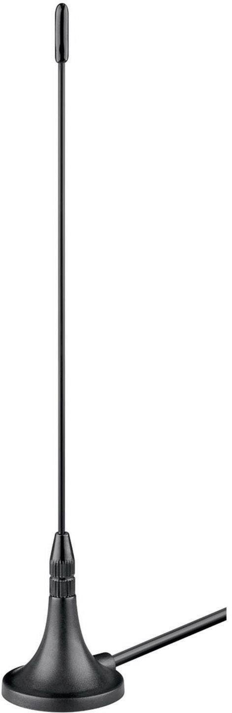 Goobay Passive DVB-T2 (HD) Mini-Magnetantenne 3 dBi Antenne zum Empfang von DVB-T / DVB-T2 HD Programmen-0