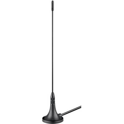 Goobay Passive DVB-T2 (HD) Mini-Magnetantenne 3 dBi Antenne zum Empfang von DVB-T / DVB-T2 HD Programmen-0