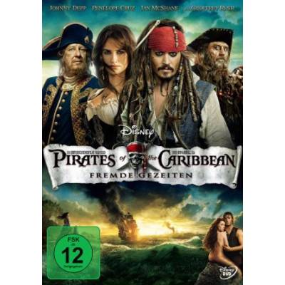 DVD Pirates of the Caribbean Fremde Gezeiten FSK: 12