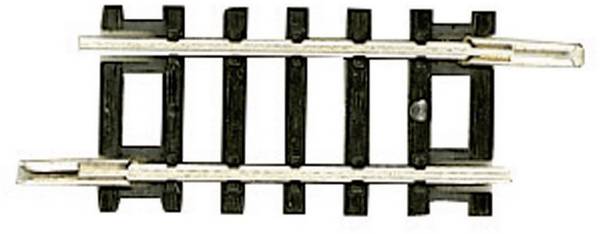 22206 N Fleischmann Gleis (ohne Bettung) Gerades Gleis 33.6 mm   12 St.