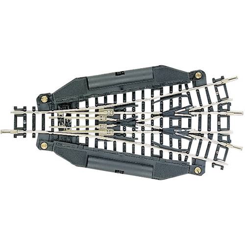 22247 N Fleischmann Gleis (ohne Bettung) Dreiwegweiche, elektrisch 112.6 mm 15 ° 362.6 mm 1 St.