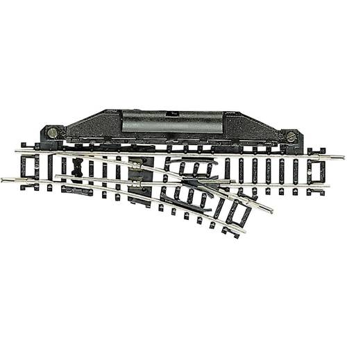 22251 N Fleischmann Gleis (ohne Bettung) Weiche, elektrisch, rechts 104.2 mm 24 ° 194.6 mm 1 St.