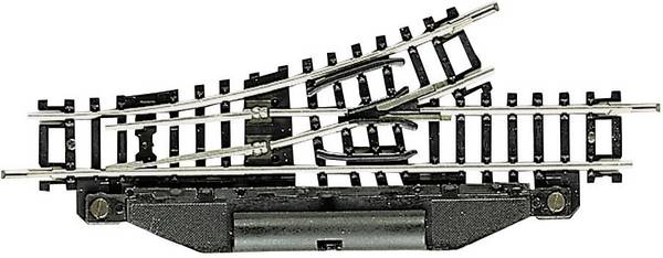 22253 N Fleischmann Gleis (ohne Bettung) Weiche, links 104.2 mm 24 ° 194.6 mm 1 St.