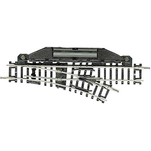22255 N Fleischmann Gleis (ohne Bettung) Weiche, rechts 104.2 mm 24 ° 194.6 mm 1 St.