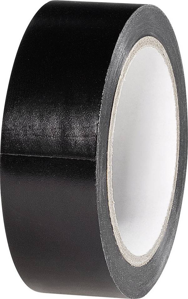 TOOLCRAFT K1B19L6S-C K1B19L6S-C-5 Isolierband  Schwarz (L x B) 6 m x 19 mm 5 St.