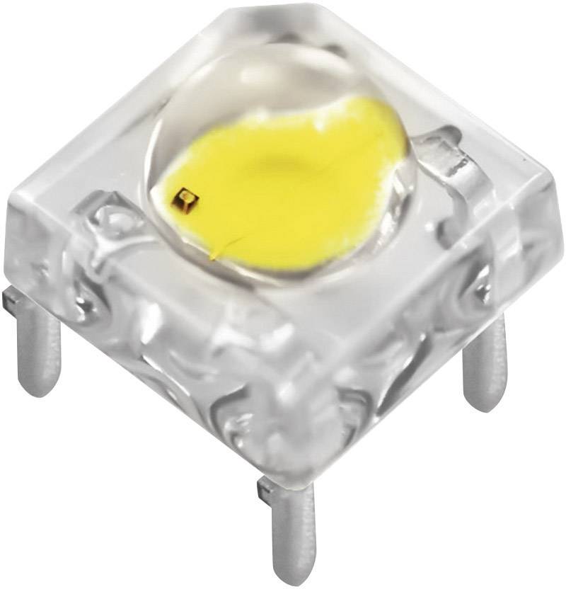 NICHIA LED bedrahtet Weiß Rechteckig 7.6 x 7.6 mm 80 ° 50 mA 3.1 V Nichia NSPWR70CSS-K1