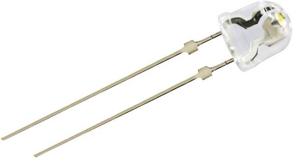 Nichia NSDW570GS-K1 LED bedrahtet Weiß Rund 5 mm 140 ° 70 mA 3.4 V