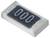 Ein kleiner, rechteckiger elektronischer SMD-Widerstand mit der Aufschrift '000', was einen Widerstandswert von 0 Ohm anzeigt.
