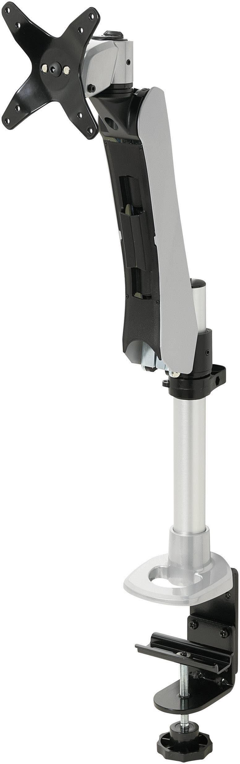 SpeaKa Professional Flex Monitorhalter, Höhenverstellbar, Tischmontage